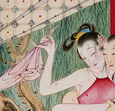 桥西-迫于无奈胡也佛画出《金瓶梅秘戏图》，却因此成名，其绘画价值不可估量